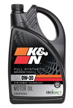 Cargar imagen en el visor de la galería, 104100 Lubricante Full Sintético K&N 0W20 Motor Gasolina 4.73 LTS