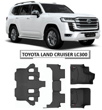 Cargar imagen en el visor de la galería, Alfombra WeatherTech, primera, segunda y tercera fila Toyota Land Cruiser LC300 2023-2024