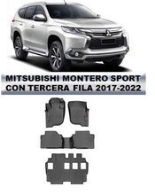 Cargar imagen en el visor de la galería, Alfombra WeatherTech, primera, segunda y tercera fila para Mitsubishi Montero Sport 2022-2024