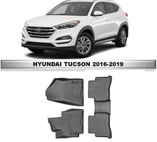 Cargar imagen en el visor de la galería, Alfombra WeatherTech primera y segunda fila Hyundai Tucson 2016-2018