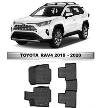 Cargar imagen en el visor de la galería, Alfombra WeatherTech primera y segunda fila Toyota RAV4 2019-2024