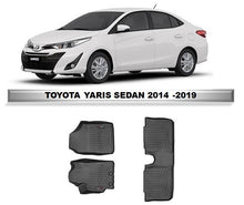 Cargar imagen en el visor de la galería, Alfombra WeatherTech primera y segunda fila Toyota Yaris 2018-2022