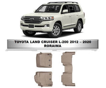 Cargar imagen en el visor de la galería, Alfombra WeatherTech primera, segunda fila Toyota Land Cruiser Roraima L200 2012-2019