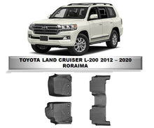 Cargar imagen en el visor de la galería, Alfombra WeatherTech primera, segunda fila Toyota Land Cruiser Roraima L200 2012-2019