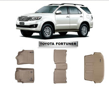 Cargar imagen en el visor de la galería, Alfombra WeatherTech primera, segunda fila y maleta Fortuner Nacional 2009 - 2020