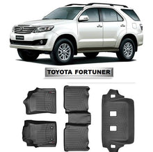 Cargar imagen en el visor de la galería, Alfombra WeatherTech Toyota Fortuner Nacional, primera, segunda y tercera fila 2009 - 2020