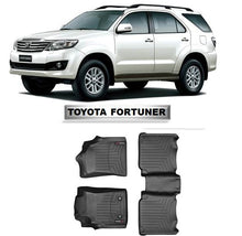 Cargar imagen en el visor de la galería, Alfombra WeatherTech Toyota Fortuner primera y segunda fila Nacional 2009 - 2020