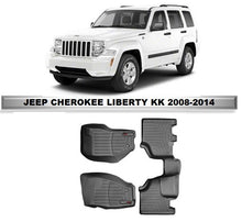 Cargar imagen en el visor de la galería, Alfombra WeatherTech primera y segunda fila Jeep Liberty KK 2008-2014
