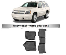 Cargar imagen en el visor de la galería, Alfombra WeatherTech primera y segunda fila Chevrolet Tahoe 2007-2014