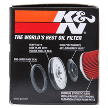 Cargar imagen en el visor de la galería, KN-139 Filtro de Aceite K&N Para Moto Suzuki DRZ400 2000-2019