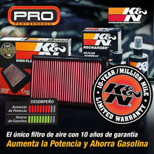 Cargar imagen en el visor de la galería, 33-2381 Filtro de Aire K&N Toyota Rav4 2.5l 2013 -2018