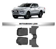 Cargar imagen en el visor de la galería, Alfombra WeatherTech Mitsubishi L200 2018-2021