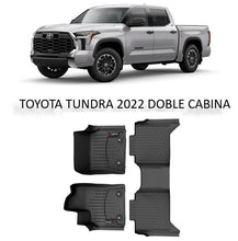 Cargar imagen en el visor de la galería, Alfombra WeatherTech Toyota Tundra Doble Cabina 2022-2023