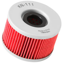 Cargar imagen en el visor de la galería, KN-111 Filtro de Aceite K&N Para Moto Honda CB 1978-1992 - Honda TRX 2000-2022