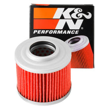 Cargar imagen en el visor de la galería, KN-151 Filtro de Aceite K&N Para Moto BMW F650 1993-2007 - BMW G650 2007-2016 - Aprilia Serie 600 y 300 1978-2004