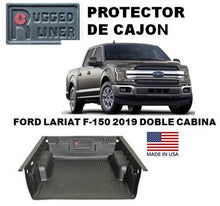 Cargar imagen en el visor de la galería, Protector De Cajón  Rugged Liner Toyota Tundra Cabina y Media 2007-2020
