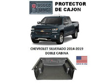 Cargar imagen en el visor de la galería, Protector De Cajón Rugged Liner Chevrolet Silverado Doble Cabina 2014-2019