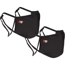 Cargar imagen en el visor de la galería, MASCARILLA K&N DOBLE CAPA EN ALGODON LAVABLE Y AJUSTABLE (2 UND)