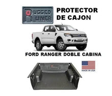Cargar imagen en el visor de la galería, Protector De Cajón Rugged Liner Ford Ranger Doble Cabina 2012-2020