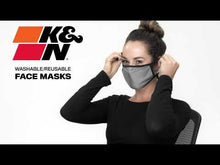 Cargar imagen en el visor de la galería, MASCARILLA K&N CAPA SIMPLE LAVABLE Y AJUSTABLE