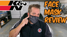 Cargar imagen en el visor de la galería, MASCARILLA K&N DOBLE CAPA EN ALGODON LAVABLE Y AJUSTABLE (2 UND)