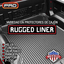 Cargar imagen en el visor de la galería, Protector De Cajón  Rugged Liner Toyota Tundra Doble Cabina 2007-2020
