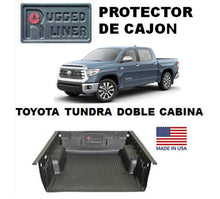 Cargar imagen en el visor de la galería, Protector De Cajón Rugged Liner Toyota Tundra Doble Cabina 2007-2020