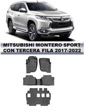 Cargar imagen en el visor de la galería, Alfombra WeatherTech, primera, segunda y tercera fila para Mitsubishi Montero Sport 2022-2024
