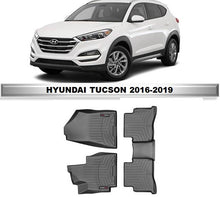 Cargar imagen en el visor de la galería, Alfombra WeatherTech primera y segunda fila Hyundai Tucson 2016-2018
