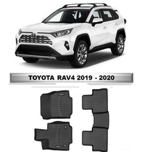 Cargar imagen en el visor de la galería, Alfombra WeatherTech primera y segunda fila Toyota RAV4 2019-2024
