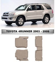 Cargar imagen en el visor de la galería, Alfombra WeatherTech primera y segunda fila Toyota 4Runner 2003 - 2009
