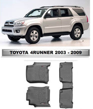 Cargar imagen en el visor de la galería, Alfombra WeatherTech primera y segunda fila Toyota 4Runner 2003 - 2009
