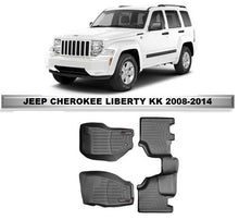 Cargar imagen en el visor de la galería, Alfombra WeatherTech primera y segunda fila Jeep Liberty KK 2008-2014

