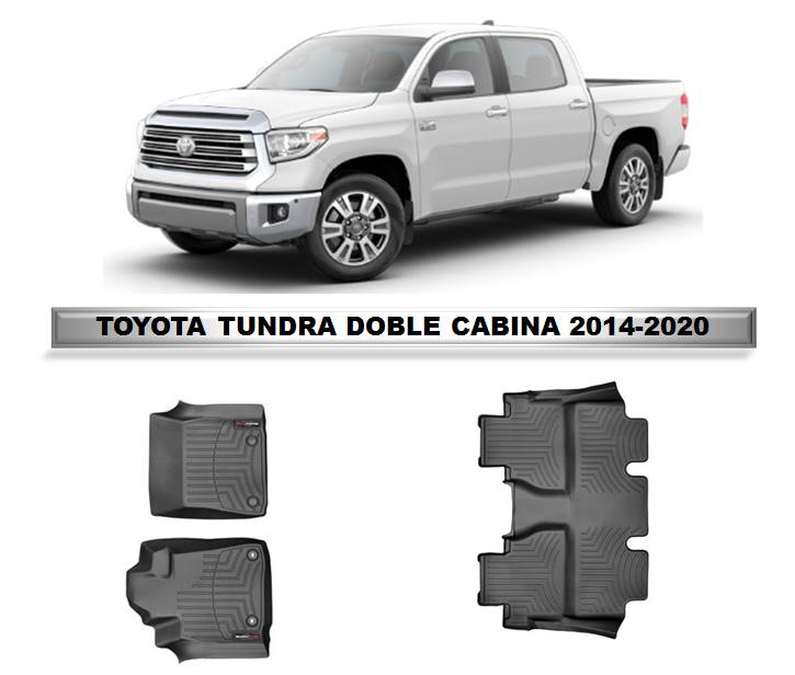 Alfombra WeatherTech  Toyota Tundra Doble Cabina 2015-2020