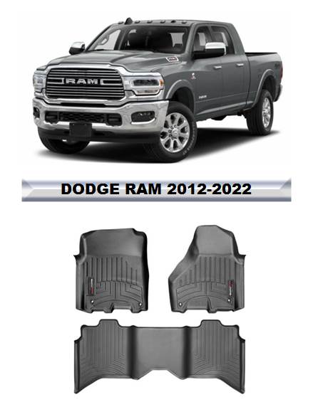 Alfombra WeatherTech Dodge Ram Afombras 2012-2022