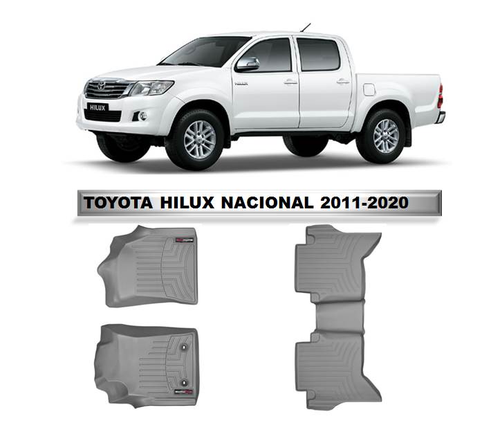 Alfombra WeatherTech Toyota Hilux Nacional 2012 - 2020