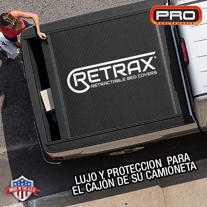 Tapa Para Cajón de Pick-Up  Retrax Tipo Santa Maria  Hilux Nacional 2006 - 2020
