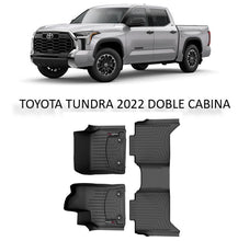 Cargar imagen en el visor de la galería, Alfombra WeatherTech  Toyota Tundra Doble Cabina 2022-2023
