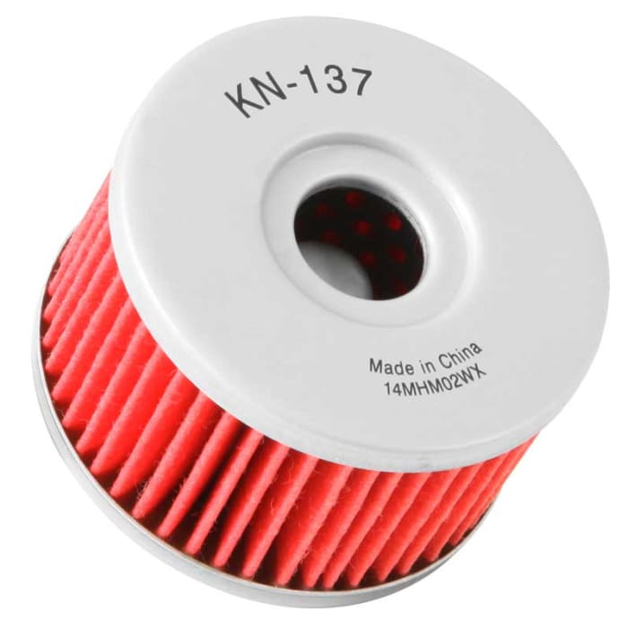 KN-137  Filtro de Aceite K&N Para Moto Suzuki DR800 1988-2000 - DR500 1981-1984 - DR600 1985-1991 - DR650 1990-2019