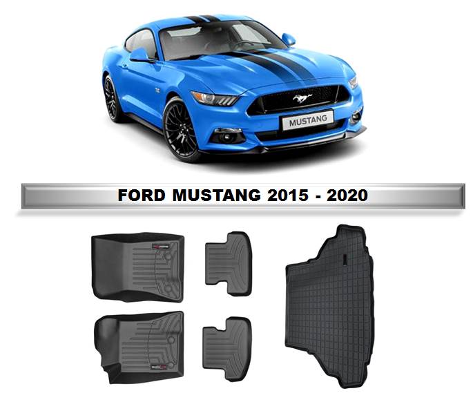 Alfombra WeatherTech Ford Mustang 2015-2020