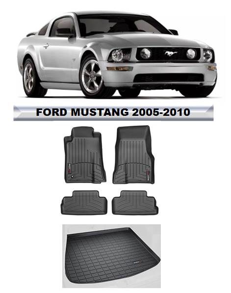 Alfombra WeatherTech Ford Mustang 2005-2010
