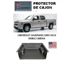 Cargar imagen en el visor de la galería, Protector De Cajón  Rugged Liner Chevrolet Silverado Doble Cabina 2007-2013
