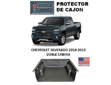 Cargar imagen en el visor de la galería, Protector De Cajón  Rugged Liner Chevrolet Silverado Doble Cabina 2014-2019
