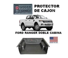 Cargar imagen en el visor de la galería, Protector De Cajón  Rugged Liner Ford Ranger Doble Cabina 2012-2020
